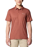 Columbia Men's Carter Short Sleeve Performance Crest Polo