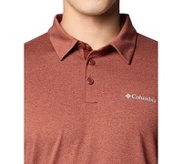 Columbia Men's Carter Short Sleeve Performance Crest Polo