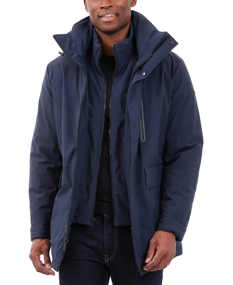 Michael Kors Men's Heavyweight Hooded Park Jacket