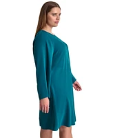 Dkny Plus Jewel-Neck Wide-Sleeve Shift Dress