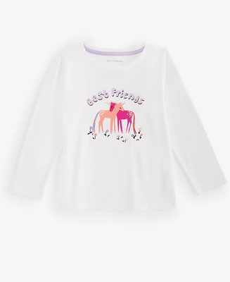 Epic Threads Toddler Girls Horse Bff Graphic Long-Sleeve T-Shirt, Exclusively at Macy's