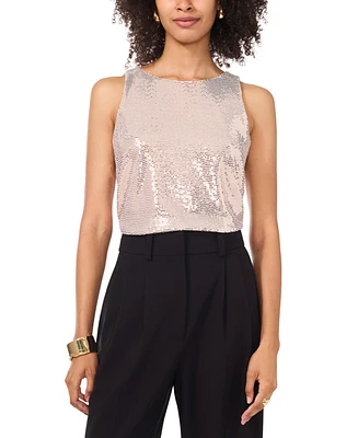 Vince Camuto Women's Sequin Sleeveless Top