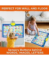 Quokka Usa World Maps Interactive Speech Therapy Poster for Toddlers Age 3-6
