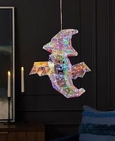 Seasonal Prismatic Iridescent Wizard Ghost 15.75", Led Lights