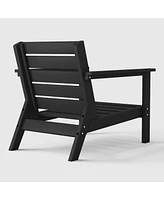WestinTrends Outdoor Patio Hdpe Deep Seating Armchair