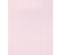 Dylan Ryan Juniors' Metallic-Stripe V-Neck Midi Dress