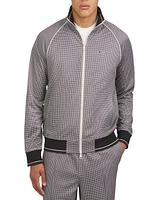 Ben Sherman Men's Houndstooth Track Jacket