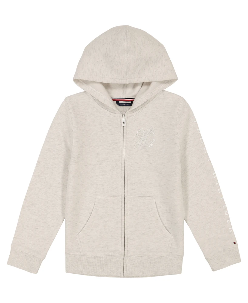 Tommy Hilfiger Big Girls Fleece Zip Hoodie