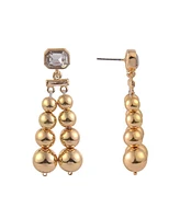 Laundry by Shelli Segal Beaded Linear Earrings