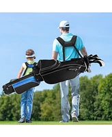 Skonyon Men's Profile Complete Golf Club Package Set Includes 10 Pieces-Black