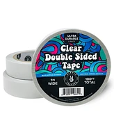 Hippie Crafter 3Pk Clear Double Sided Tape 1"