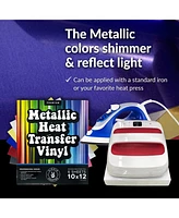 Hippie Crafter Metallic Heat Transfer Vinyl