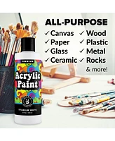 Hippie Crafter 8oz Acrylic Paint Black