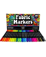 Hippie Crafter Fabric Markers 26 Pk