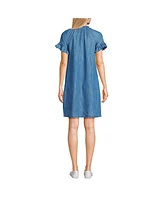 Lands' End Women's Tencel Fiber Shift Dress