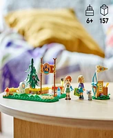 Lego Friends Adventure Camp Archery Range Toy with Mini Dolls Building Set 42622, 157 Pieces