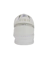 Guess Women's Cieska Triple Triangle Embellished Court Sneakers
