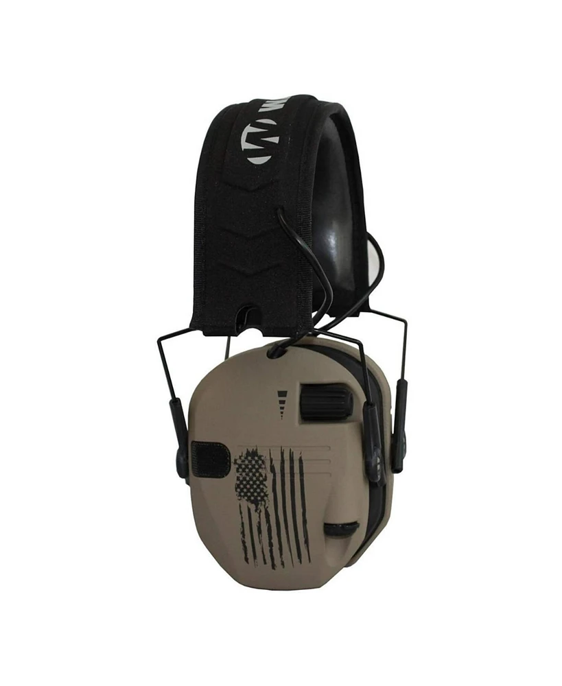 Walkers Razor Digital Electronic Ear Muff (Us Flag-fde)