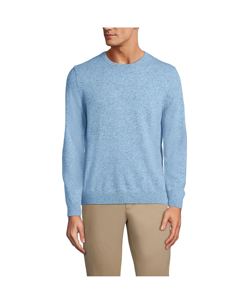 Lands' End Big & Tall Fine Gauge Cashmere Sweater