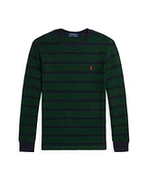 Polo Ralph Lauren Big Boys Striped Waffle Cotton Long Sleeve Tee