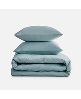 Doz By Sijo Doz Cooling Bamboo Duvet Cover Set 100 Bamboo Viscose Organically Grown Buttery Soft