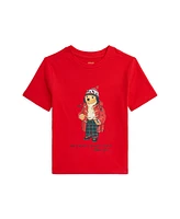 Polo Ralph Lauren Toddler and Little Boys Polo Bear Cotton Jersey Tee