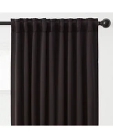 Chanasya Premium 2-Panel Ornamental Damask Classy Room Darkening Curtains - 3-in-1 Back Tab, Rod
