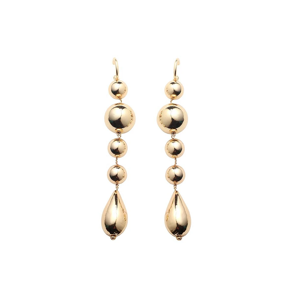 Sohi Women's Maxi Drop Earrings