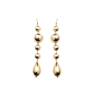 Sohi Women's Maxi Drop Earrings