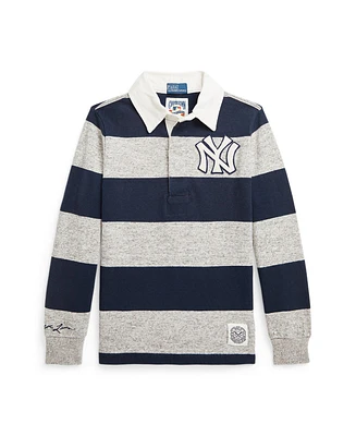 Polo Ralph Lauren Toddler and Little Boys Yankees Rugby Shirt