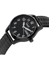 Speidel Ladies Essential Metal Watch With Twist-o-Flex Watchband in Gold Black