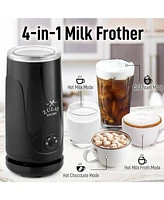 Zulay Kitchen Automatic 4-in-1 Milk Frother and Steamer - CyberFroth