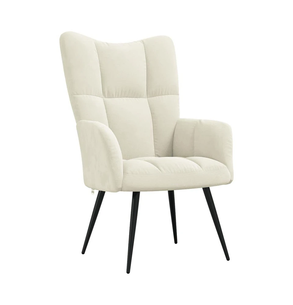 vidaXL Relaxing Chair Velvet