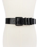 Michael Kors Women's Gold-Tone Leather Belt