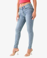 True Religion Women's Jennie Skinny Super T Flap Jean