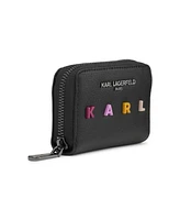 Karl Lagerfeld Paris Leather Zipper Wallet