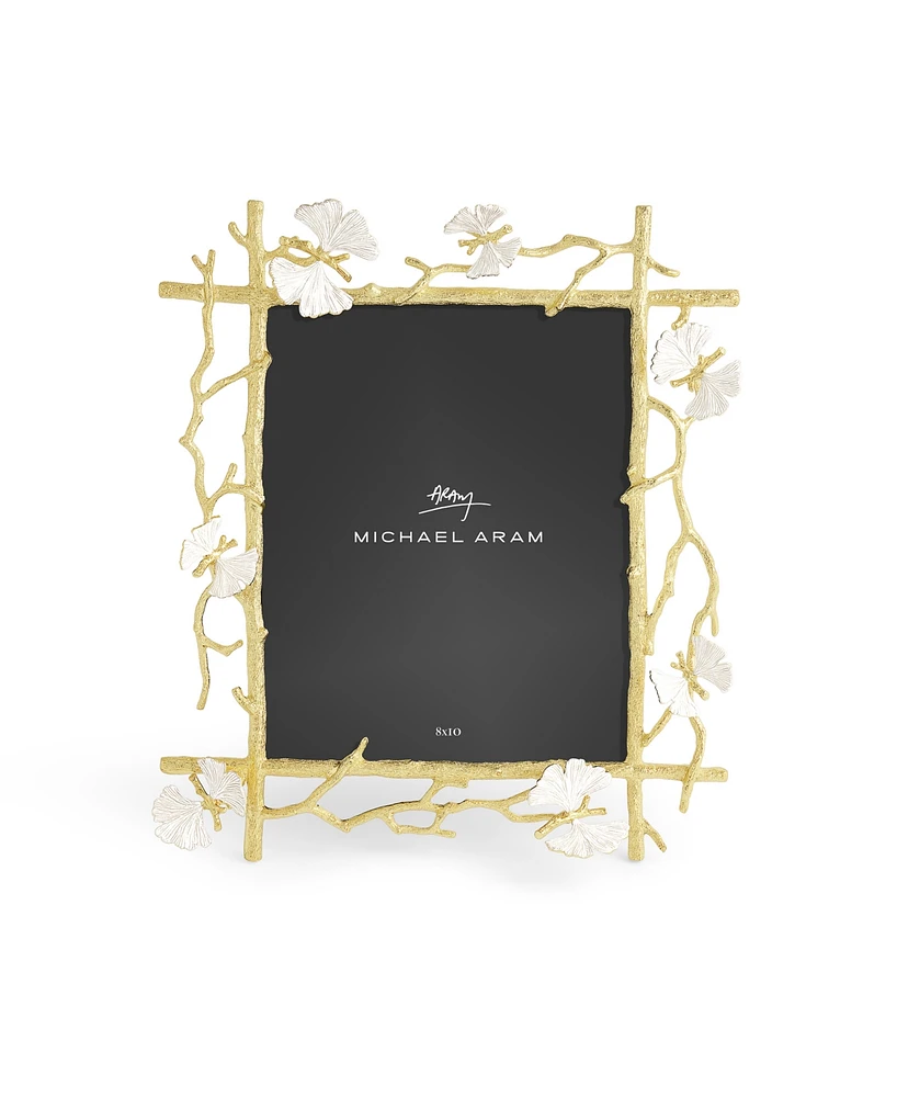 Michael Aram Butterfly Ginkgo Gold Frame, 8" x 10"