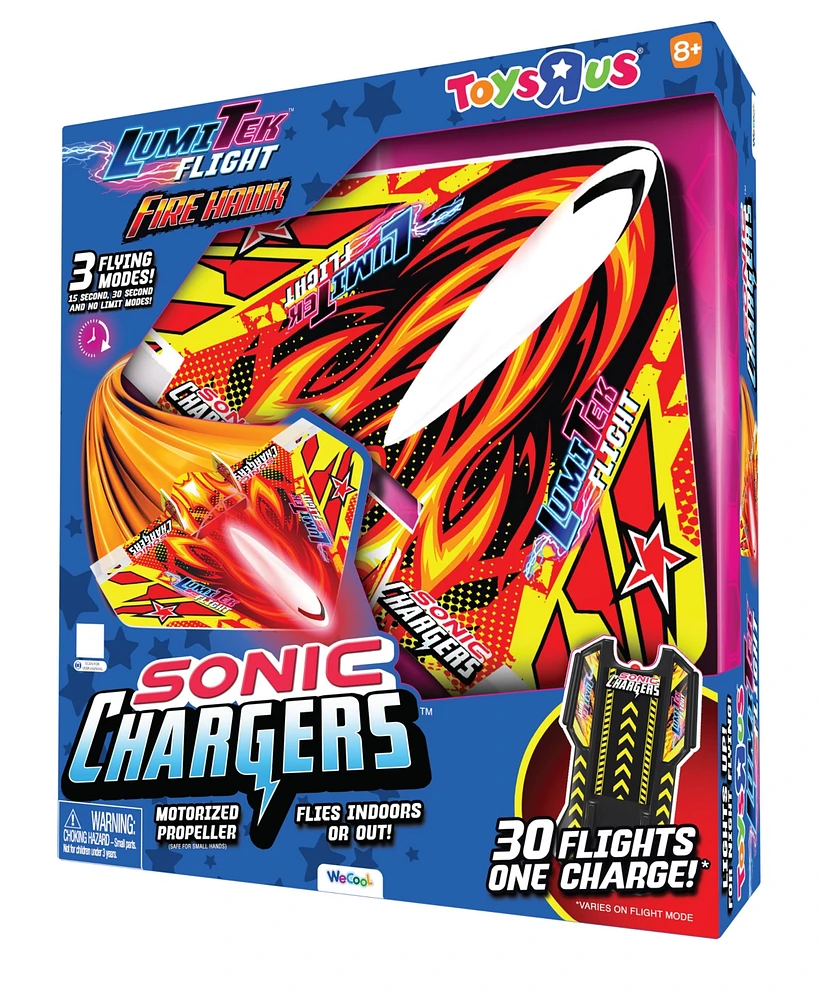 LumiTEK Fire Hawk Sonic Charger Flight