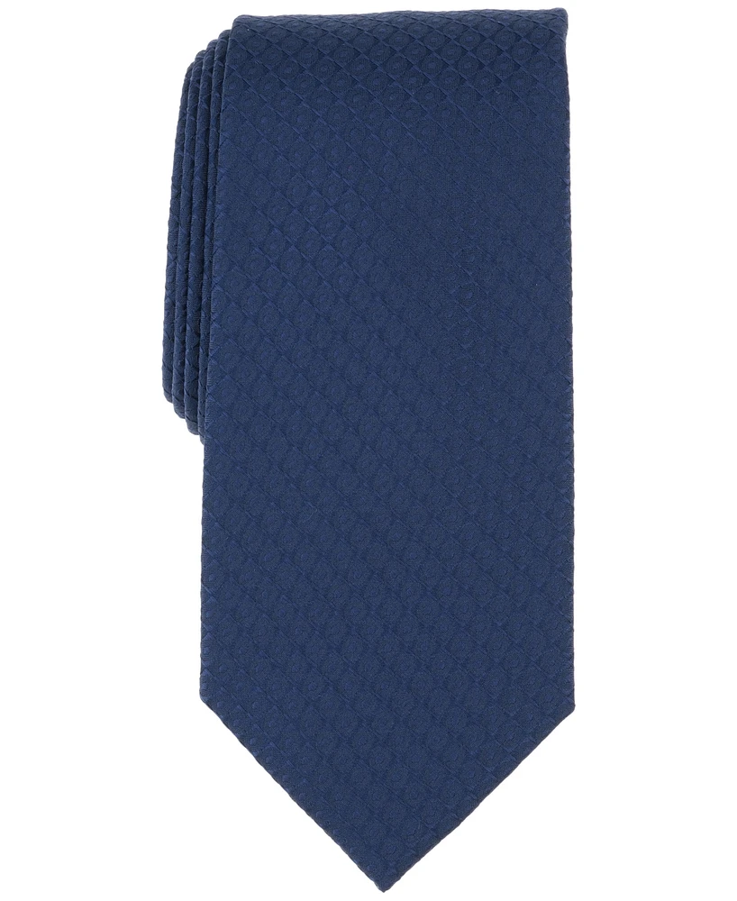 Perry Ellis Men's Cronan Geo-Pattern Solid Tie