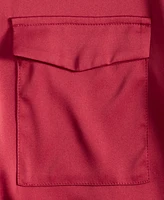 On 34th Women's Button-Front Long-Sleeve Utility Shirt, Created for Macy's