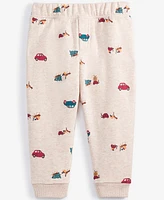 First Impressions Baby Boys Present Party Printed Fleece Pants, Created for Macy's