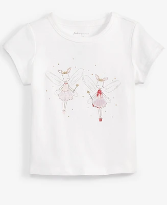 First Impressions Baby Girls Fairy Graphic Short-Sleeve T-Shirt, Created for Macy's