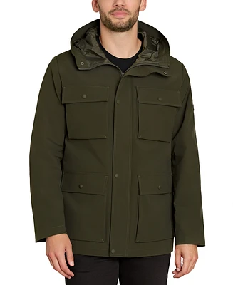 Sam Edelman Men's Full-Zip Hooded Jacket