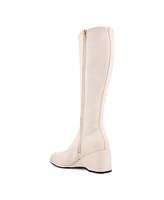 Aerosoles Women's Angela Tall Wedge Boots
