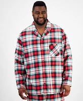 Holiday Lane Big & Tall Winterton Plaid Notch Collar Matching Family Pajamas Set, Created for Macy's