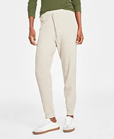 On 34th Women's Sweater-Knit Ribbed Joggers, Created for Macy's