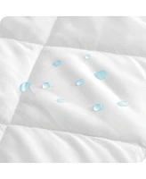 Bare Home Waterproof Quilted Mattress Pad