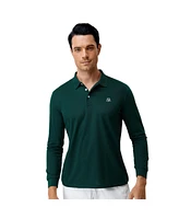 Bellemere New York Men's Long Sleeves Tencel Polo