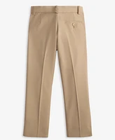 Michael Kors Big Boys Plain Hemmed Flat-Front Pants