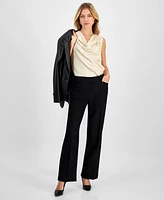 I.n.c. International Concepts Women's Mid-Rise Bootcut Pants, Short Lengths, Exclusively at Macy's